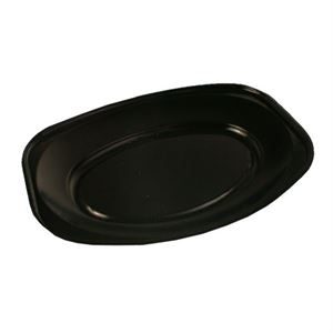 81918_5 black oval platters 44.5 x 30.5cm