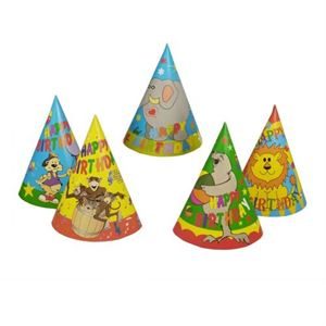 18643_5 Happy Birthday Party Hats