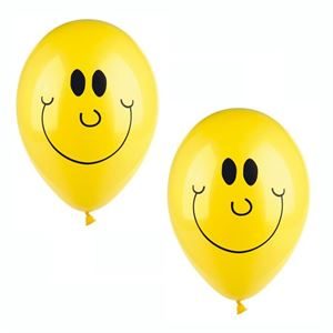 19463_10 smiley face balloons 25cm