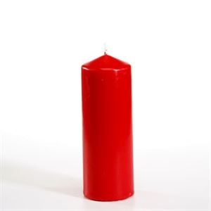 13601_Red Pillar Candle 60 x 165mm