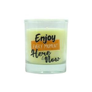 Scented glass candle EVERY MOMENT, vanilla bourbon