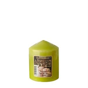 95949 Lime Green Pillar Candle 80 x 100mm