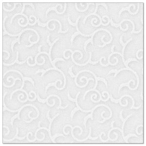 50 Napkins "ROYAL Collection"  40x40cm white "Casali"