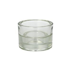2in1 Glass Candle Holder for Tealights & Maxi-lights