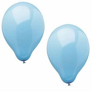 19887_10 light blue balloons 25cm