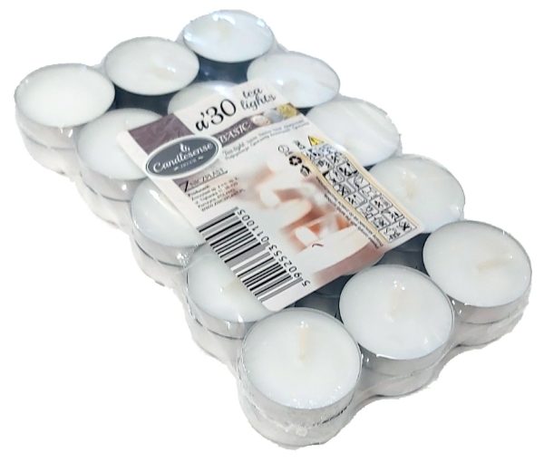 Pack 30 3.5 hour tealights