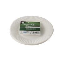 12 Paper plates 19cm round