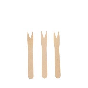 1000 Wood chip forks 8.5 cm