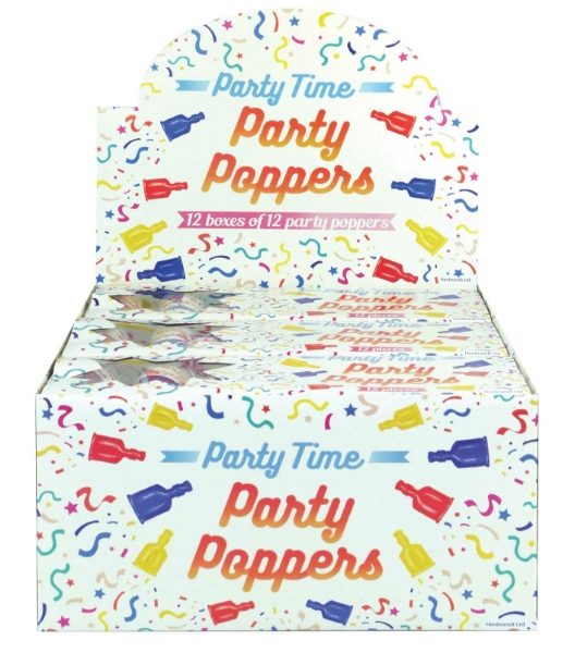 Pack 12 Party Poppers