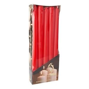 95926 10 Red Taper Candles